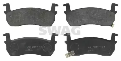 82 91 6261 SWAG Комплект тормозных колодок, дисковый тормоз